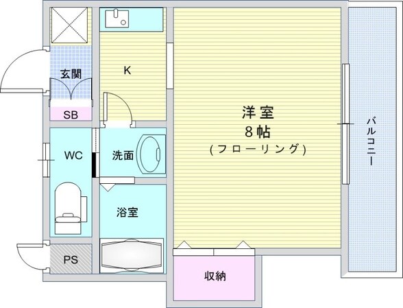 ドエル豊島の物件間取画像